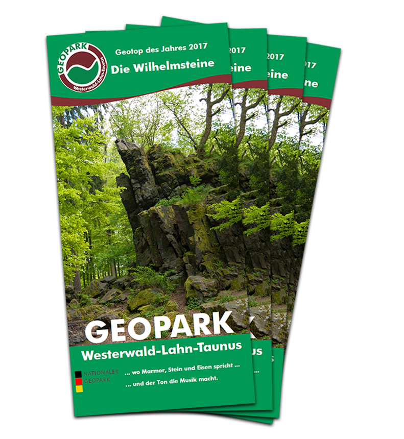 Flyer zum Geotop des Jahres 2017